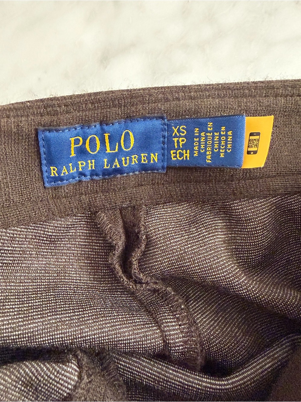 Polo by Ralph Lauren Brown Knit Chinos